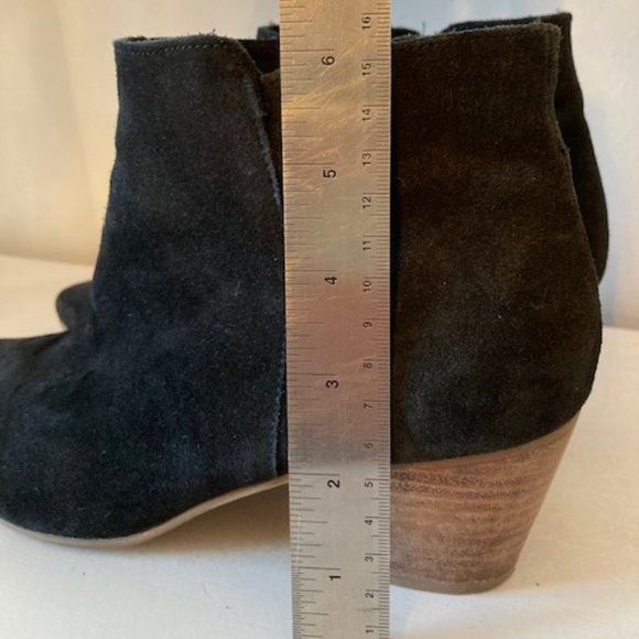 Black Leather Ankle Boots - Picture 10 of 12